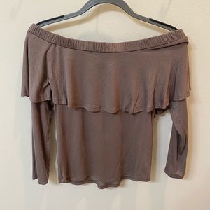 Off the shoulder top